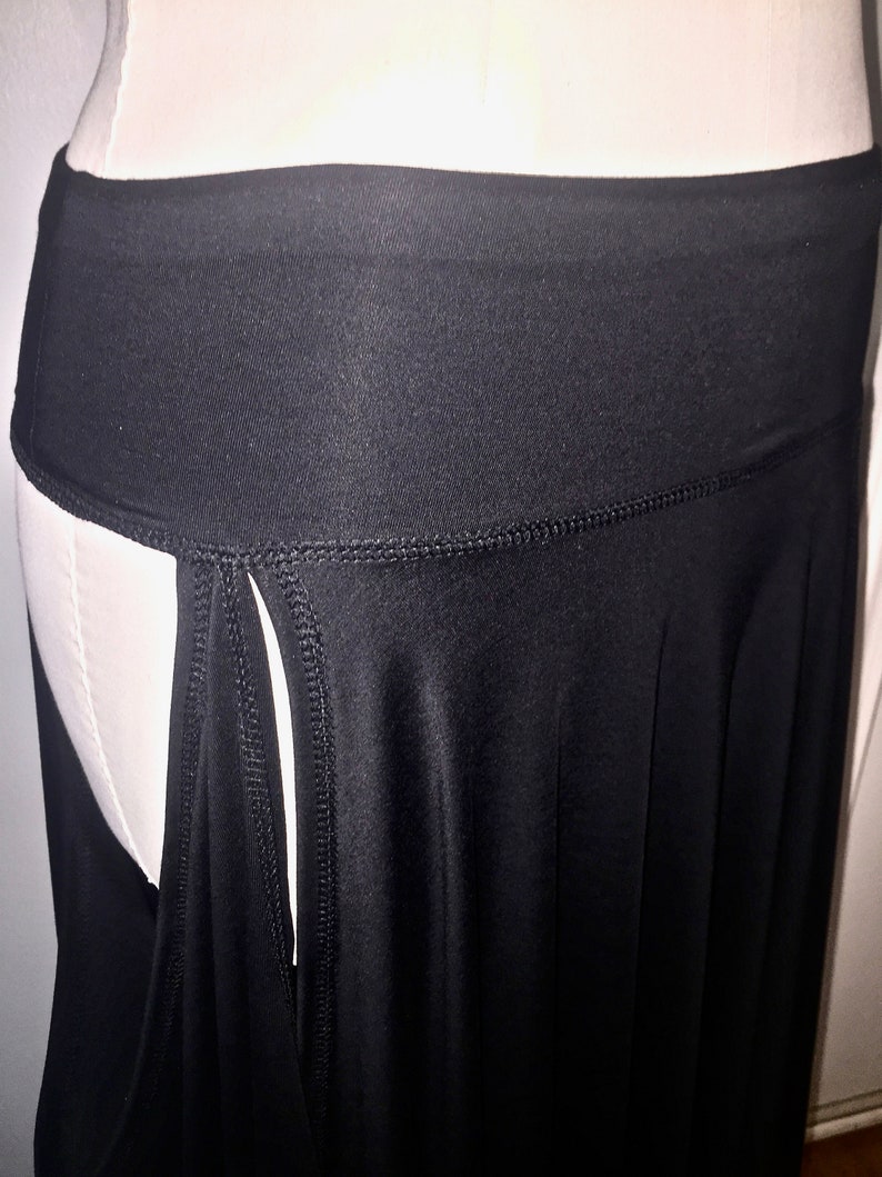 Kara Maxi Tribal Skirt with Draped Side Openings, Bellydance, Fairy, Festival, Exotic, Burning Man, Ceremonial Fantasy Costume, Other Colors