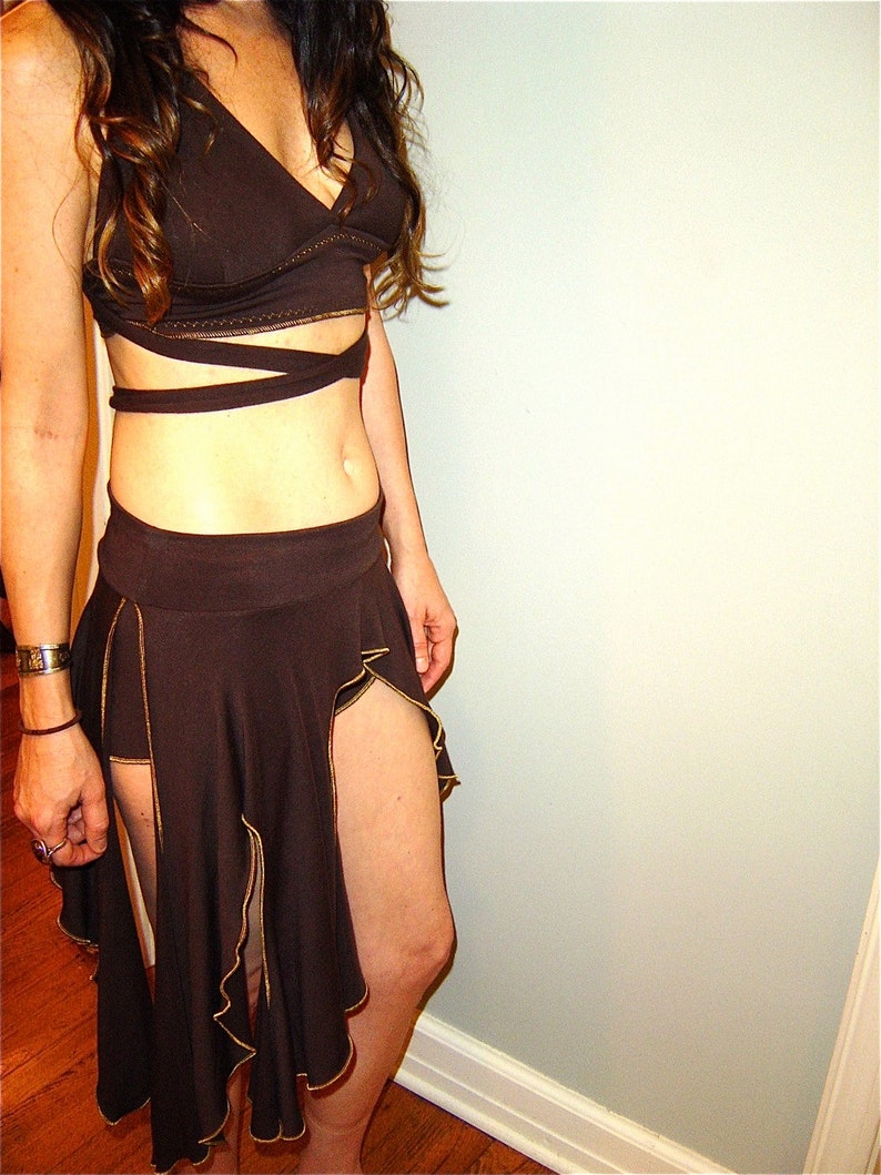 Joyanna Layering Stretch Danceskirt, Tribal, Bellydance, Salsa, Gypsy, Forest Nypmh, Fairy Costume, Other Colors