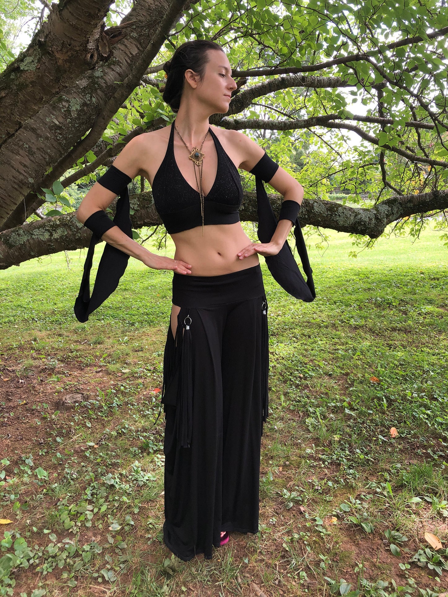 Arm Drapes, One Pair, Arm Sleeves, Bohemian Fairy Style, Medieval Festival Sleeves, Wings, With or Without Handprinting, Other Colors