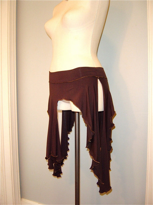 Joyanna Layering Stretch Danceskirt, Tribal, Bellydance, Salsa, Gypsy, Forest Nypmh, Fairy Costume, Other Colors