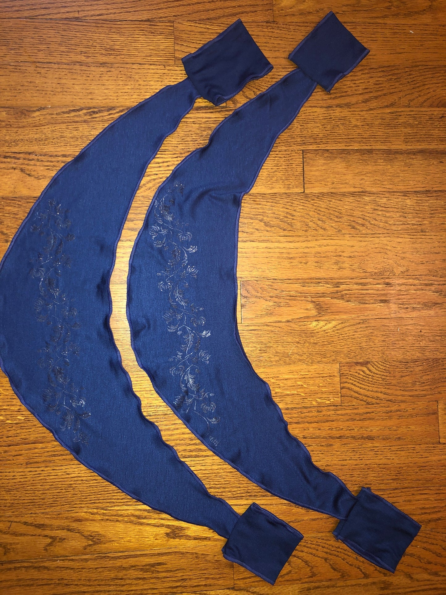 Arm Drapes, One Pair, Arm Sleeves, Bohemian Fairy Style, Medieval Festival Sleeves, Wings, With or Without Handprinting, Other Colors