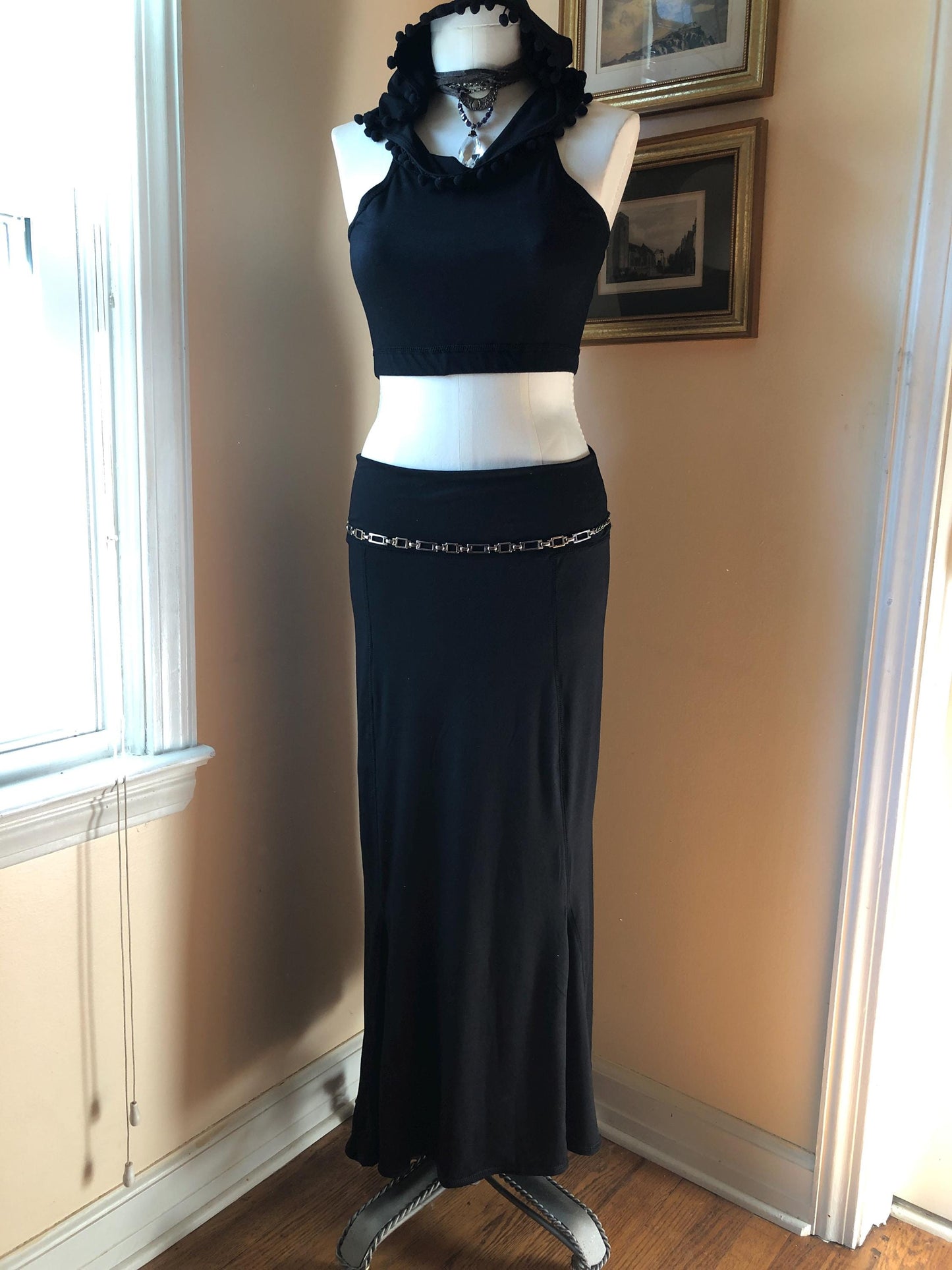 Jaia Maxi Stretch Pencil Skirt, Flared Mermaid Hem, Elegant, Formal, Casual, Classy, Lounge Skirt, Soft Lightweight Modal, Other Colors