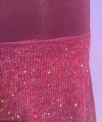Wool "A" Line Knee High Lined Skirts, Navy Blue or Maroon Red, size SMALL Only, Office wear, Business Casual, Schoolgirl, Winter