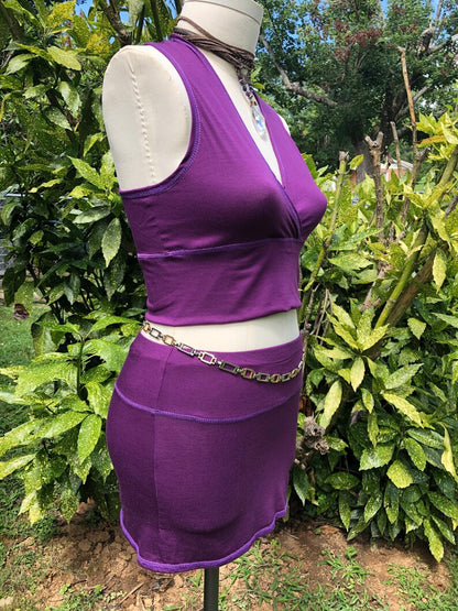 Ella Crop Top, Athletic, Workout, Fitness wear, Dancewear, Yoga wear, Bralette, Stretch Soft Modal, Other Colors, V Neck Tank Top