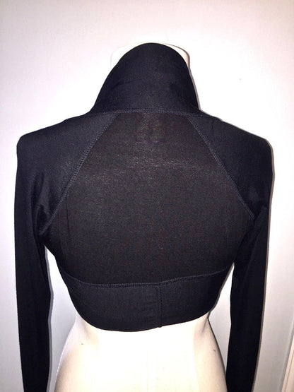 Long Sleeve Bolero Shrug, Shruggie, Activewear, Bellydance, Dancewear Top, Arm Warmers, Layering Top, Soft Stretch Modal, Other Colors