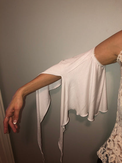 Arm Sleeves Long Draping Bohemian Fairy Style, Medieval Festival Sleeves, Wings, Stretch Modal, Other Colors