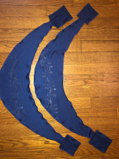 Arm Drapes, One Pair, Arm Sleeves, Bohemian Fairy Style, Medieval Festival Sleeves, Wings, With or Without Handprinting, Other Colors