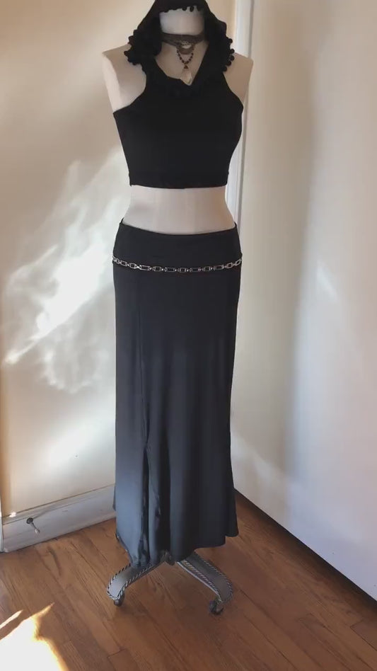 Jaia Maxi Stretch Pencil Skirt, Flared Mermaid Hem, Elegant, Formal, Casual, Classy, Lounge Skirt, Soft Lightweight Modal, Other Colors